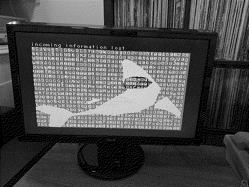 A shark NAPLPS file rendering with errors.