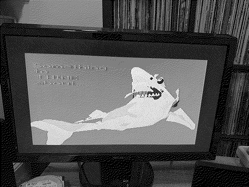 A shark NAPLPS file rendering as expected.